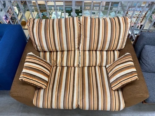 【愛品館 江戸川店】NITORI（ニトリ）ファブリック2Pソファ ID:156-019103-105