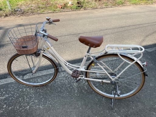決まりました　自転車　24インチ　オートライト