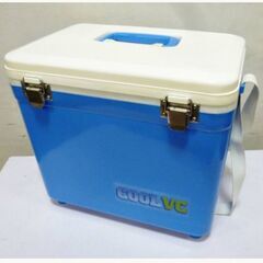 ②クーラーボックス　COOLVC　クーラーBOX　ブルー　高さ3...