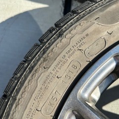 スタッドレスタイヤ　ホイール付　の画像