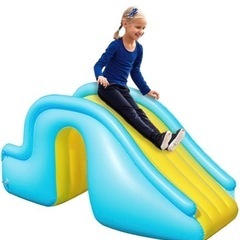 【新品】インフレータブルキッズウォータースライド - 幼児用プールウォータースライド、スプラッシュウォーター子供用遊び場屋外、インフレータブルウォータープレイセンター、スプラッシュプール、クライミングウォールの画像