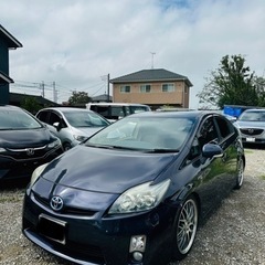 H23トヨタ プリウス S LED エディション　83,350KM  車検 6年3 月の画像