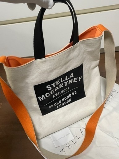 ステラマッカートニー　キャンバスバッグ　保存袋付　STELLA MCCARTNEY  700113 トートバッグ　ショルダーバッグ