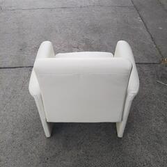 ⭐️値下げしました⭐️１人用レザーソファーの画像