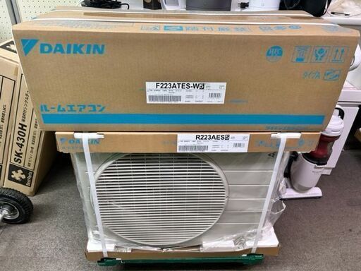 未使用品　ダイキン　DAIKIN ルームエアコン　F223ATES-W■６畳程度　③