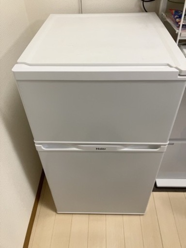haier 冷蔵庫 容量:91L 【2016年製】