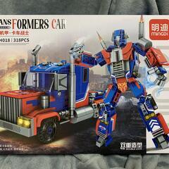 TRANSFORMERS CAR トラック戦士互換性レゴ組み立て...