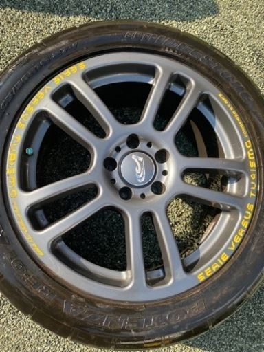 Rays 16インチ　ブリヂストン　ポテンザ　タイヤ