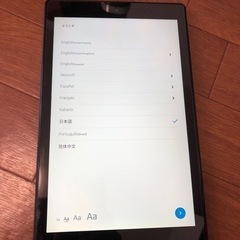 【値下げ】Fire HD 8 キッズタブレットの画像