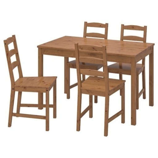 IKEAのダイニングテーブルセット