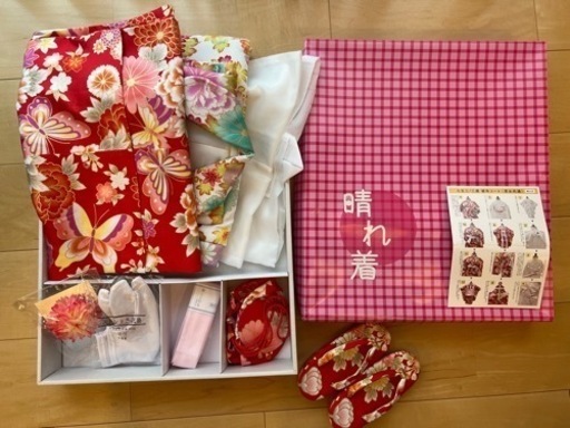 七五三　三歳衣装　女の子