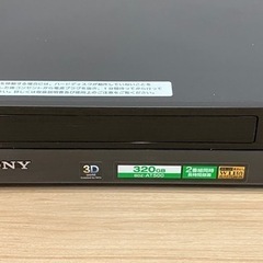 ⭐︎決まりました⭐︎【ジャンク品】SONY Blu-rayレコーダーの画像