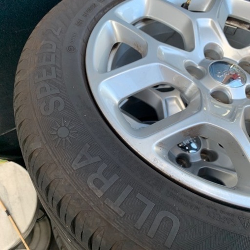 215/60R17インチタイヤのみ年式2022バリ山