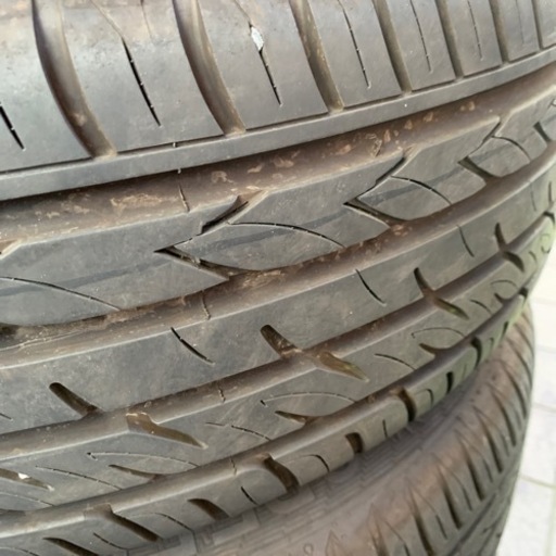 215/60R17インチタイヤのみ年式2022バリ山
