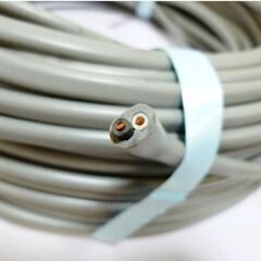 富士電線工業　2芯ケーブル　1.6㎜　屋内配線　エアコン用配線　工具 配電用品 電材 電気工 電線 配線の画像