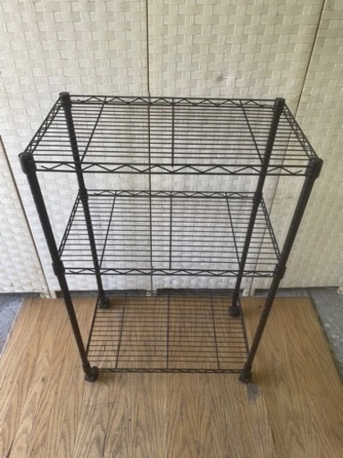 スチールラック‼️ブラック【2000円】