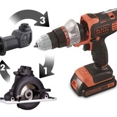 ★★ 新品・未使用！　ブラック&デッカー multiEVO  183C1  ★★の画像