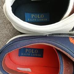 美品！POLO RALPH LAUREN スニーカー 2足の画像