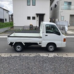 総額18.0万円★車検R7年9月★4WD★エアコン&パワステ付軽トラ★走行8万キロ台★スバル サンバートラック 4WD TC(TT2) 8.3万キロ 平成13年式 ホワイトの画像
