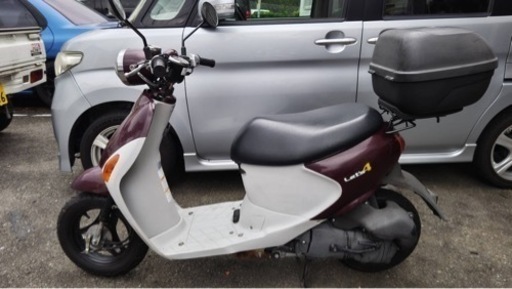 SUZUKI レッツ4 スクーター 原付メットイン リアボックス 4サイクル SUZUKI レッツ4 スクーター 原付メットイン リアボックス 4サイクル