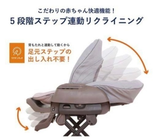 ベビー用品 ※至急 combi ネムリラ(手動) ハイローラック ベビーベッド 