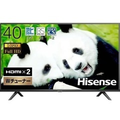 Hisense 液晶テレビ　40v フルハイビジョン