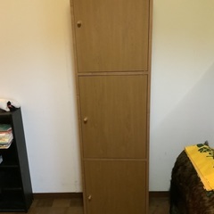 多目的棚　キャビネット　壁面収納　取りに来てくれる方　ゼロ円　の画像
