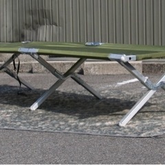 希少　米軍折りたたみ野戦ベッド　中古の画像