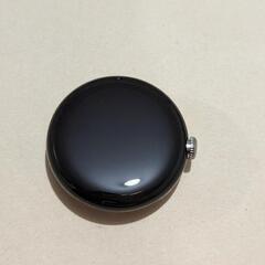 【本体新品】Google Pixel Watch Polished Silver ステンレス ケース / Charcoal wifi