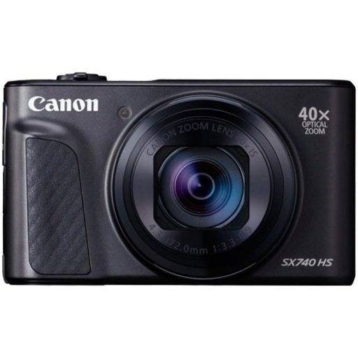 キヤノン canon PowerShot SX740 HS ブラック　中古カメラ　光学40倍ズーム/4K動画/Wi-Fi対応