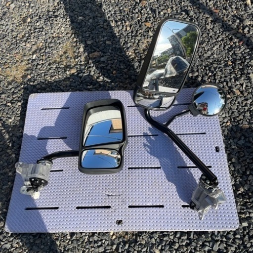 ⭐︎日野　デュトロ2t ワイド⭐︎新車外し純正美品ミラー両側電動格納♪