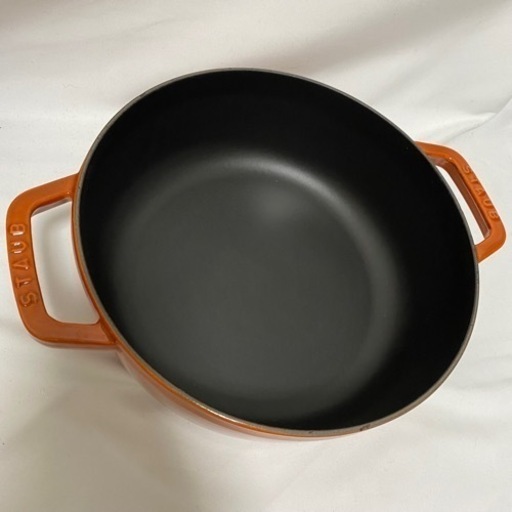 STAUB ストウブ ココットラウンド シナモン 26cm 5.5QT