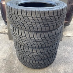 724-5)はめ替え込み！185/60R15 グッドイヤースタッドレス中古4本セット！16年製アイスナビ6