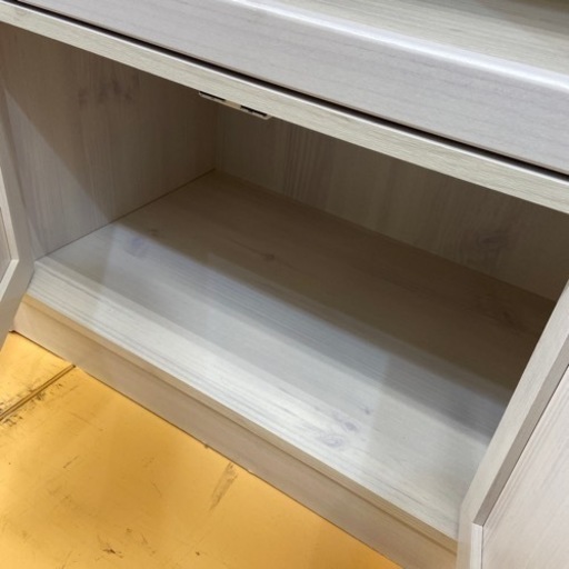 【トレファク摂津店】キッチンカウンター2枚扉アイボリー入荷致しました！