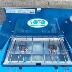 キャンプ用品 SOTO ST-502 ガスツーバーナー セット の画像