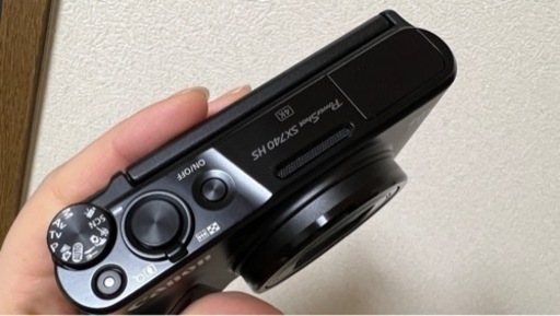 キヤノン canon PowerShot SX740 HS ブラック　中古カメラ　光学40倍ズーム/4K動画/Wi-Fi対応 