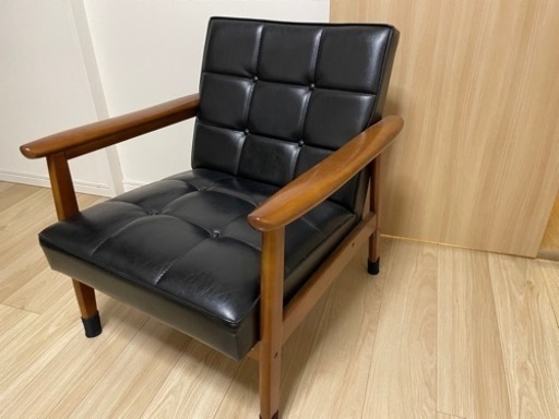 カリモク60 Kチェア 黒　　　カリモク家具　MADE in Japa