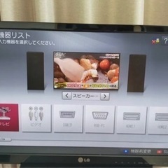 テレビ　LG　23型　ワイド　スマートTV&モニターの画像
