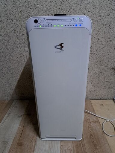 DAIKIN ダイキン 加湿空気清浄機 STEAMER ストリーマ リモコン付 MCK55S-W 2016年製