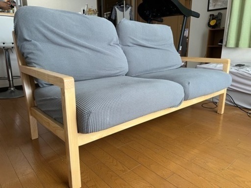 【決まりました】木枠のソファ