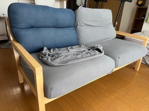【決まりました】木枠のソファ