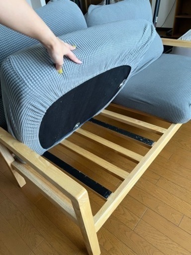 【決まりました】木枠のソファ
