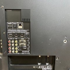 テレビTOSHIBA REGZA リモコン付【ジャンク品】の画像