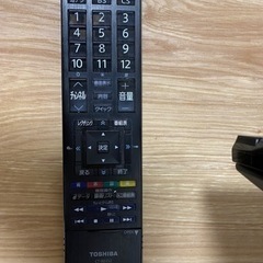 テレビTOSHIBA REGZA リモコン付【ジャンク品】の画像