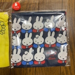 新品　ミッフィー　巾着袋　2個の画像