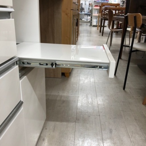レンジボード ホワイト スライド式【トレファク堺福田店】