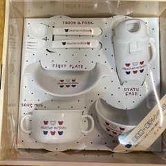 未使用！赤ちゃんの城　ベビープレートセットの画像