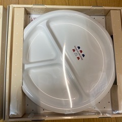未使用！赤ちゃんの城　ベビープレートセットの画像