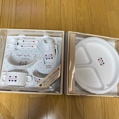 未使用！赤ちゃんの城　ベビープレートセット