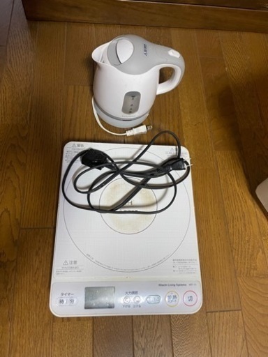 卓上IH調理器　動作確認済み、宅配等要相談